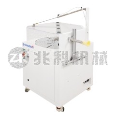 大型自动打圈收料剥线机